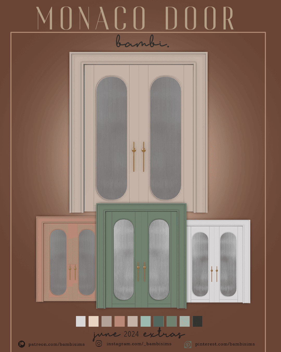 Скриншот мода Дверь Monaco Door